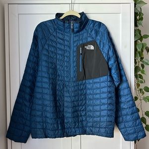 North Face 3/4 Zip Jacket